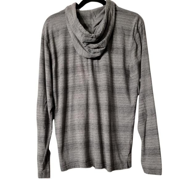 💥FINAL PRICE DROP💥 RVCA Long-Sleeve Hoodie Size Medium Grey - Picture 5 of 7